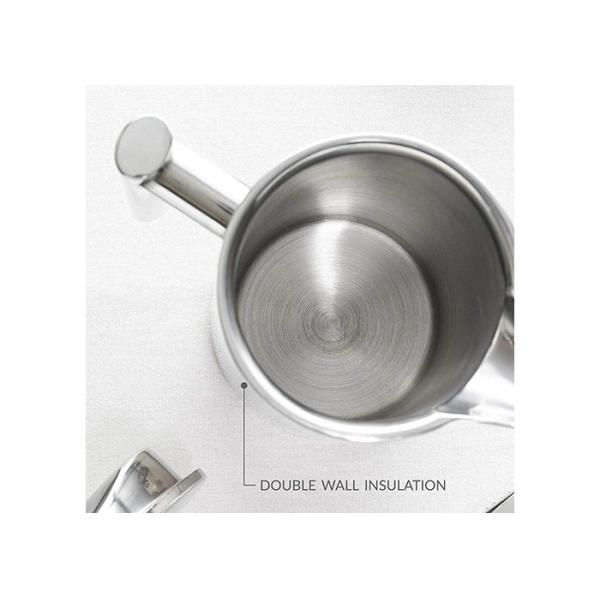 17 Ounce 500ml 4 Cups French Press Coffee Pot Double Wall Hand Press Coffee Maker