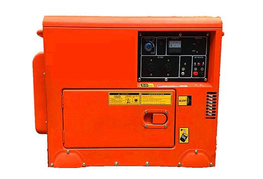 Compact 4.5kW Silent Portable Diesel Generator For Home With Recoil Type Hand Starting