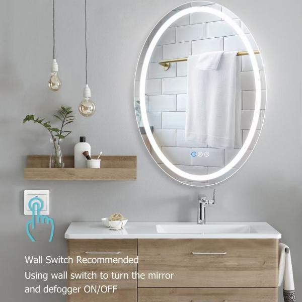 IP66 resistente à água LED Espelho Luz Demister Espelho de banheiro SMD2835