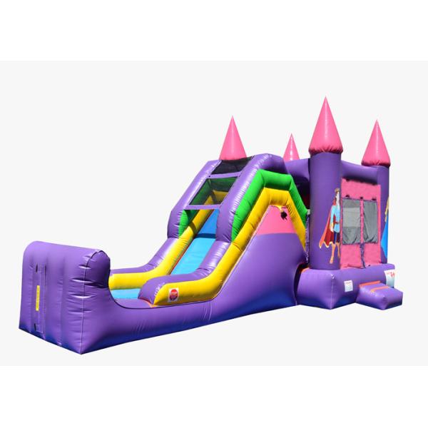 Большие коммерчески раздувные комбинированные прокаты скольжения воды дома прыжока комбинированные
