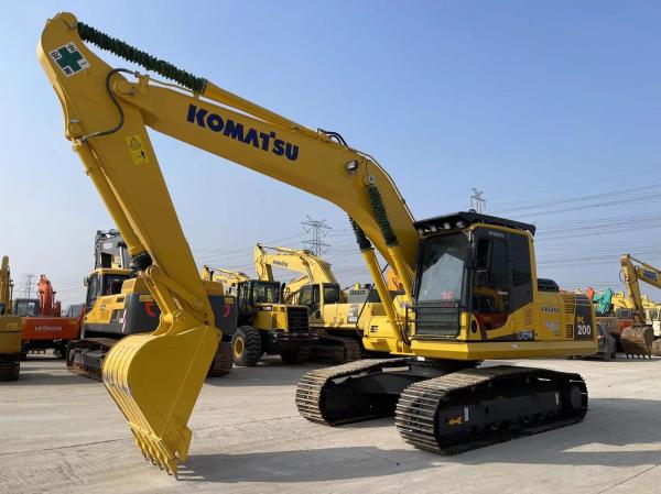 PC200-8 usou a máquina escavadora Used Crawler Excavator de KOMATSU