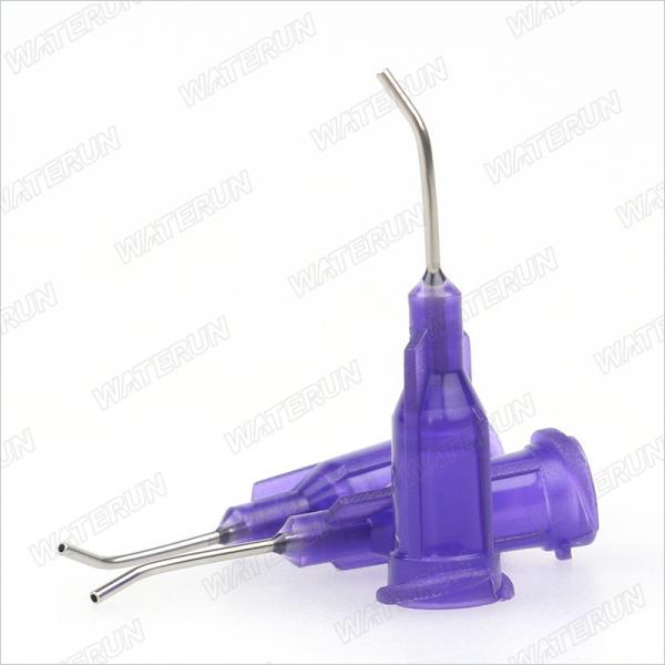 Multicolor Flexible Syringe Tips 14G-34G , Practical Blunt Dispensing Needle