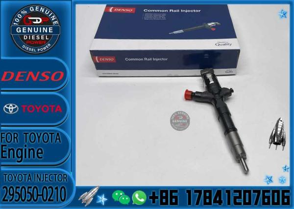  Hot Sale Engine Injector 2950500210 295050 0210 Common Rail Fuel Injector 23670-09340 295050-0210 for Toyota Hiace