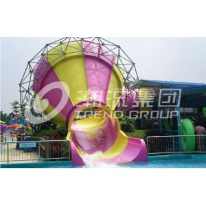 Big Fiberglass Water Slides Family Water Park Aqua Park Amusement