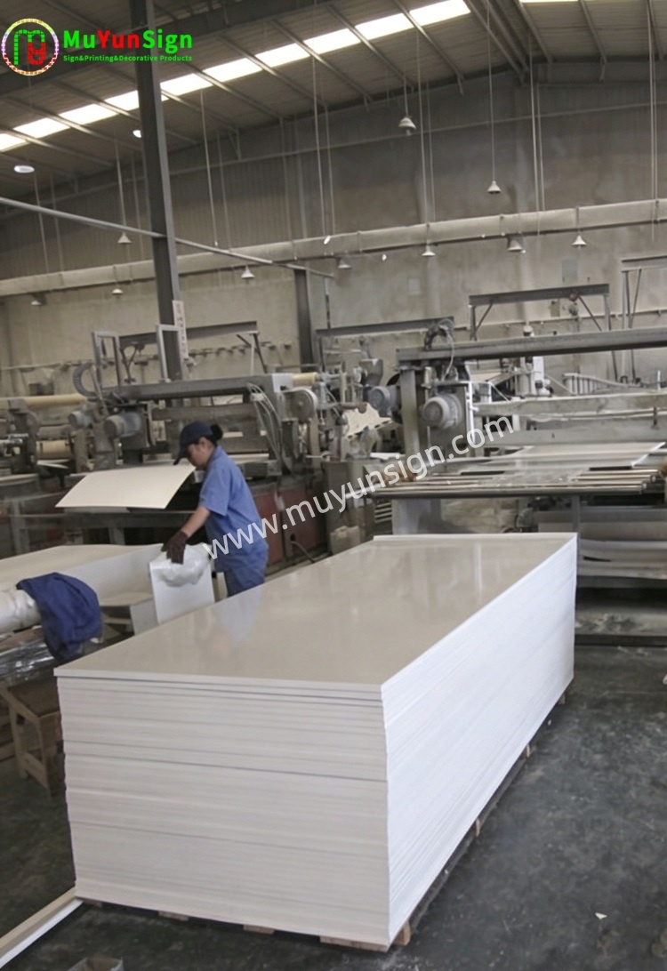 Factory Wholesale Fire-Retardant PVC Foam Board | Moisture-Proof Rigid Plastic Sheet for Bathroom Cabinets & Wall Cladding