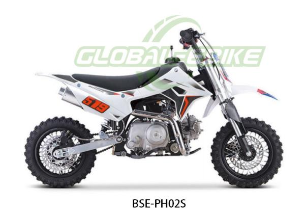 BSE-PH02S 50cc Off-Road Motocicleta de estrutura de aço com suspensão e braço de balanço de aço