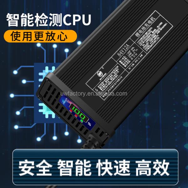 54.6V 48V 20a Lithium Battery Electric Scooter 58.4V 30A Battery Charger with Over-charging Protection and OEM/ODM Acceptance