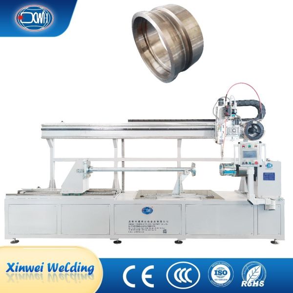 Auto Precise Stable Aluminium Steel Pipe Laser Welding Machine 2000W Rotary Clamping