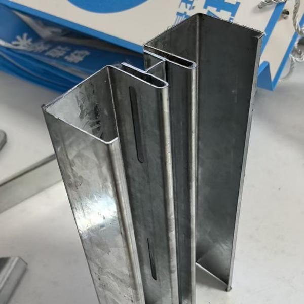 Easy Installation Heteromorphic Steel Stud Track Keel For Metal Building Materials