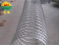Fábrica venda directa de segurança de fronteira arame farpado Concertina barbeador arame farpado