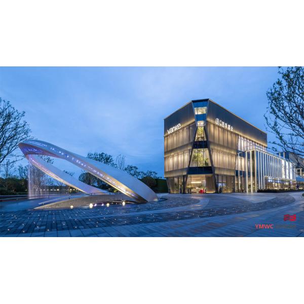 Customized Stainless Steel Sculpture for Urban Space Outdoor Circular Metal Sculpture