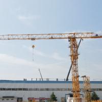 Crane à tour plate de qualité QTP7525-16t avec une meilleure stabilité