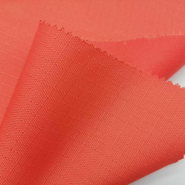 Ripstop Waterproof Pu Coated 100% Polyester Oxford Fabric 400DX400D 210gsm