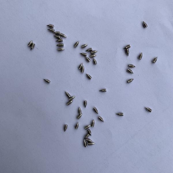 Iron Stainless Steel Metal Hook Screw 4mm Thickness Nickle free Coating