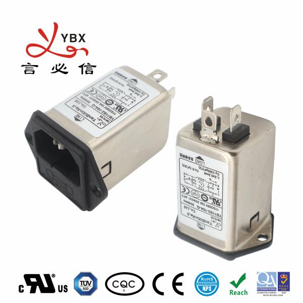 115VAC/60Hz шумят фильтр IEC Inlte фильтра YB11B1 1A 3A 6A 8A AC с взрывателем