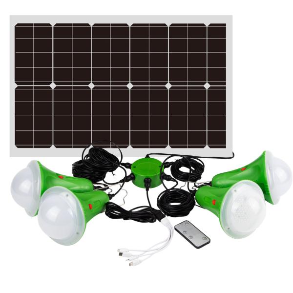 Portable Led Solar Bulb Outdoor Waterproof Rechargeable House Indoor