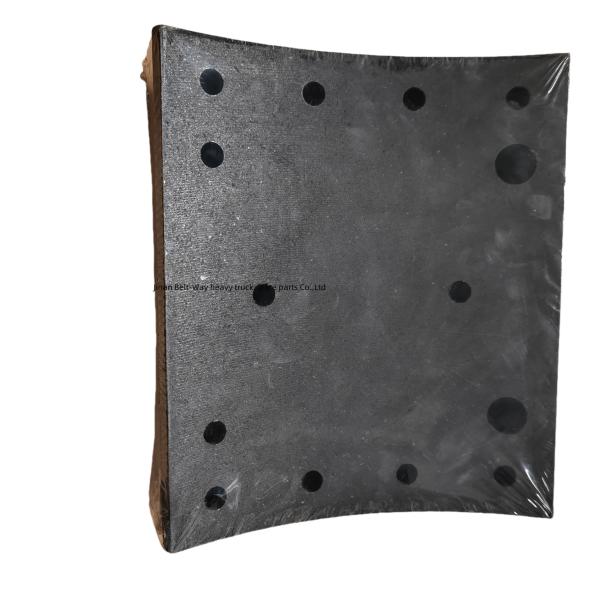 Le freinage du camion lourd WG9231342066 est adapté à Sinotruk HOWO 336380 Haoyun Golden Prince HOWO plaquettes de frein de roue arrière 14 trous HOWO plaquettes de frein de pont AC
