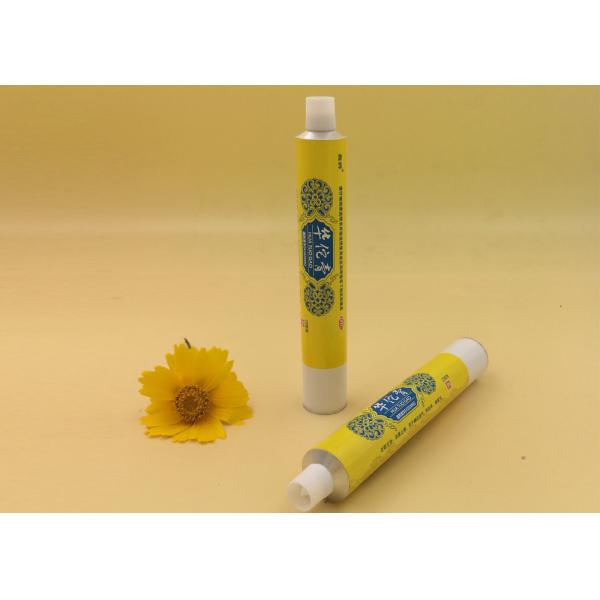 Soft Printed Squeeze Tube Packaging , Customized Nozzle Empty Cream Tubes