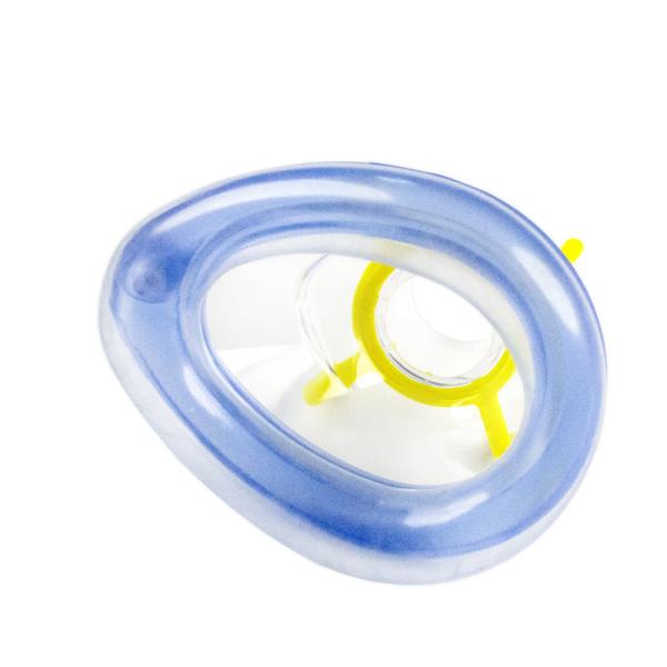 Anesthesiology Consumables Medical PVC Anesthesia Mask With CE ISO FDA For Adult Child Infant