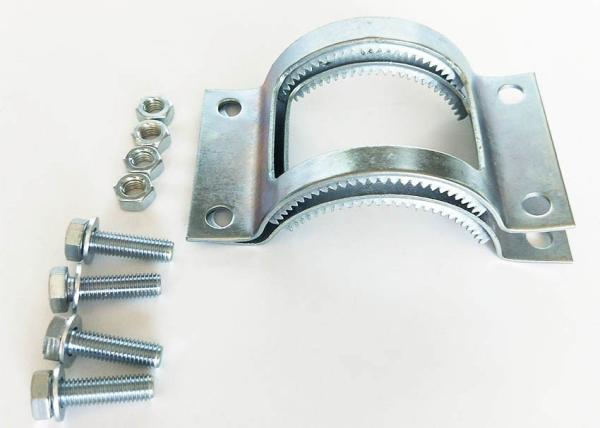 5 Inch Heavy Duty Steel Pipe Clamps Grip Collar Couplings Support Clip