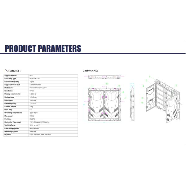 На открытом воздухе спорт шкафа Плашк-случая квасцов рекламируя СИД показывает фабрику высокой яркости P10 960mm*960mm Шэньчжэнь