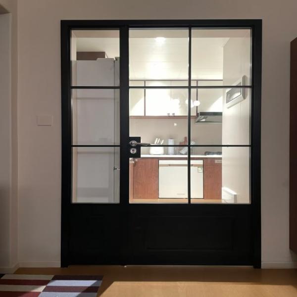 Modern Design Aluminum Casement Waterproof Door for Door Distributors