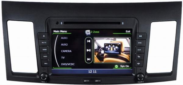 Ouchuangbo S100 gps radio bluetooth car kit for Mitsubishi Lancer 2010-2011 video dvd TV USB Wifi 3G 1G CPU