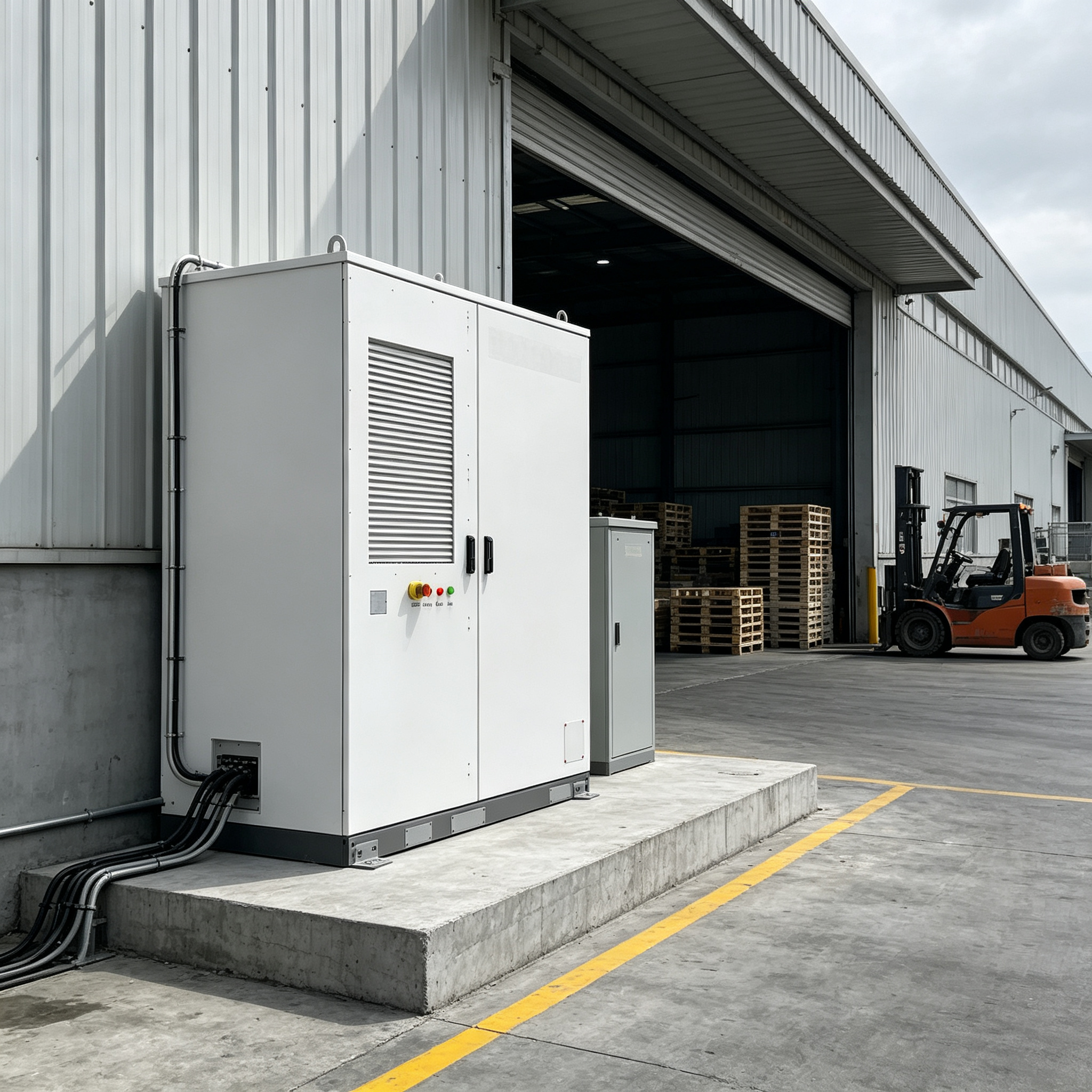 418kWh Liquid Cooling Energy Storage Cabinet with 200kW PCS for Heavy Duty ESS