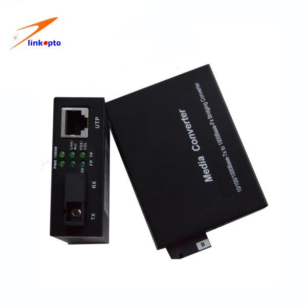 de 1550nm 60km do SC RJ45 SFP dos meios do conversor da fibra controle de fluxo frente e verso duplo completamente -
