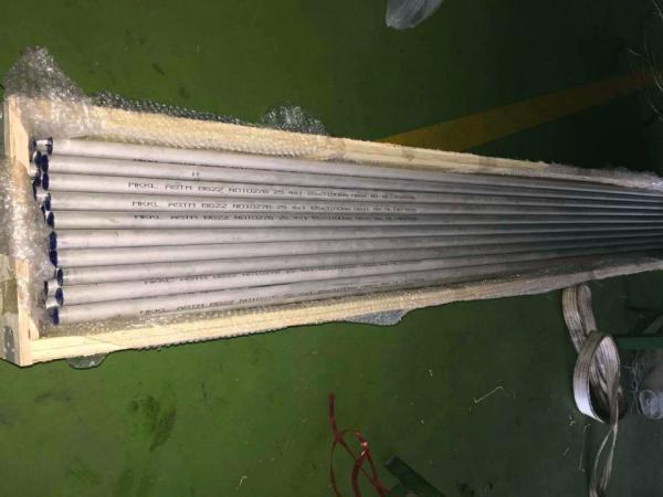 ASTM B474 B161 B163 Nickel 200 Pipe Tubing , 1 / 2- 48” Alloy Seamless Pipe