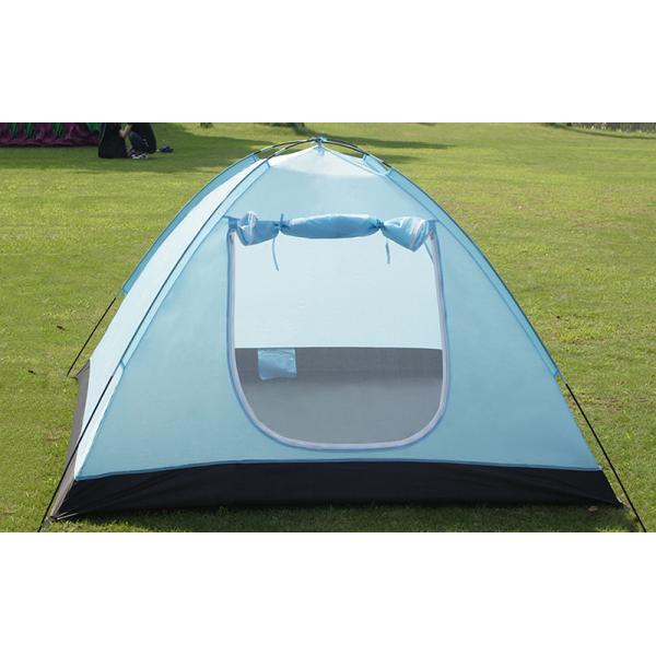 Double Layer Camping Mountain Tent Waterproof Oxford Fabric 3-4 people