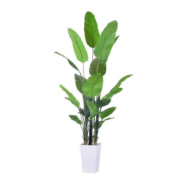 High Quality Artificial Potted Plants 2.5m large indoor bird of paradise plant​  for Indoor Decoration Plant