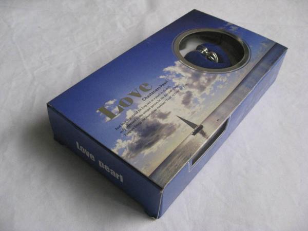 DIY  Amazing Love Wish Pearl Gift Oyster Pendant Necklace with Blue Color Box