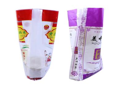 Anti Slip Surface Cement Plastic Bag , 25kg Empty Cement Bags High Gloss