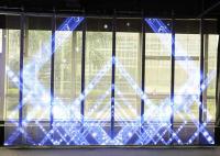1/6 Scan Indoor Fixed LED Display Magic Window Transparent Glass Led Screen