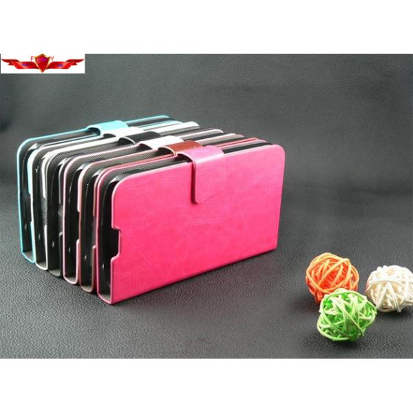 Dirtproof/Waterproof HUAWEI C8815 PU Wallet Cover Cases Accurate Holes Slot Multi Colors