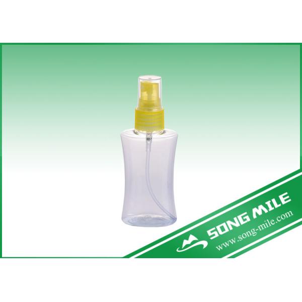 4oz. Round Plastic Spray Bottle with White Fine Mist Sprayer