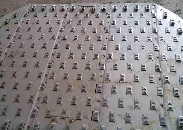 High Productiom Capacity Fixed Valve Tray Stainless Steel Material