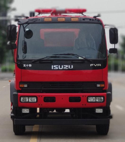 Caminhão de bombeiros 240HP 6 rodas com tanque de água 10T multifuncional
