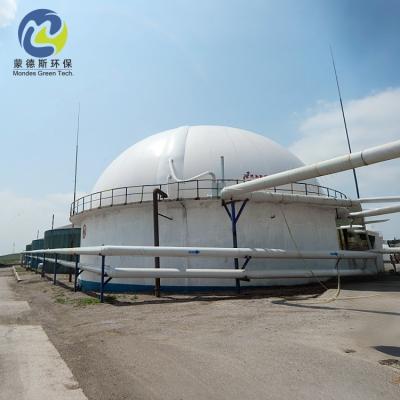 PVC Coated Fabric Dual Membrane Biogas Storage Balloon For Renewable Energy