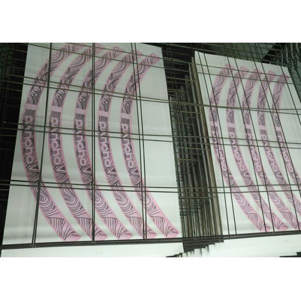 Anti Scratch Bicycle Wheel Decals With Excellent Ink Performance