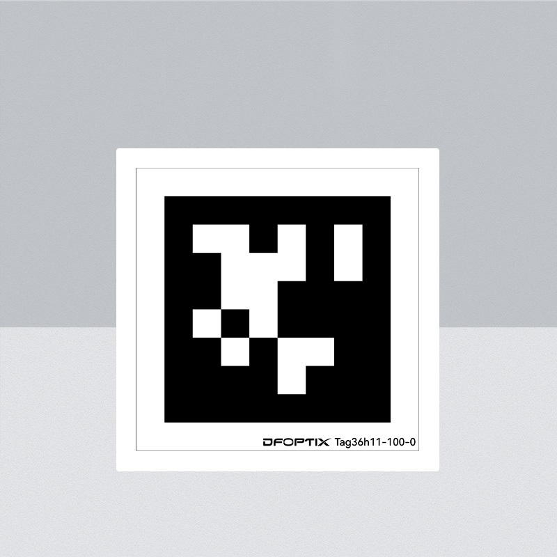 AprilTag QR code label sticker