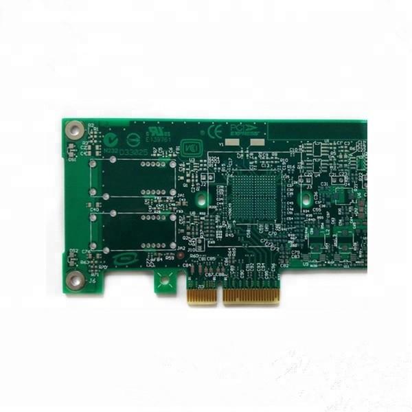 4 Layer Electronic PCB Board 1.6mm Thickness 30u Hard Gold BGA With Gold Finger