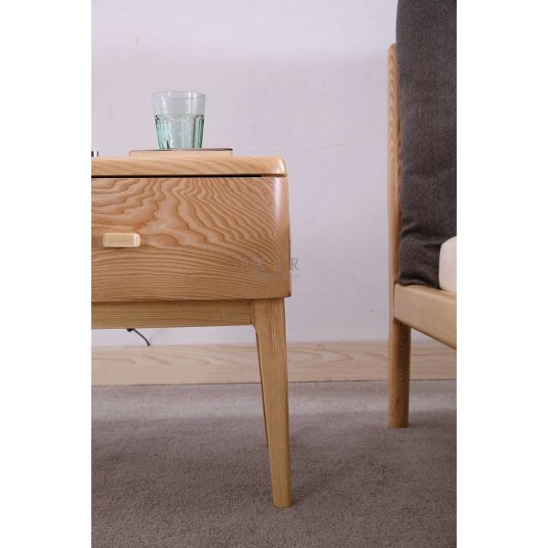 Drawer Bedroom Furniture Nightstand Bedside