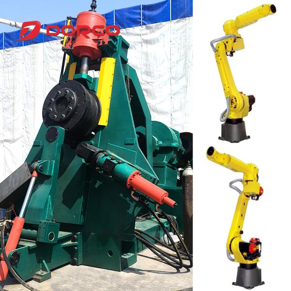 Máquina de laminación vertical de anillos automatizada con robot KUKA210 240 piezas/h