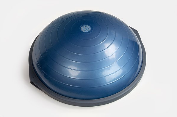 Pearl Blue Pilates Fitness Balance Half Ball Workout Equipment For Strength Training