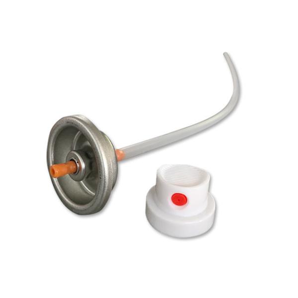 Clear Lacquered Tinplate Mounting Cup Spray Paint Valve for Export to Singapore