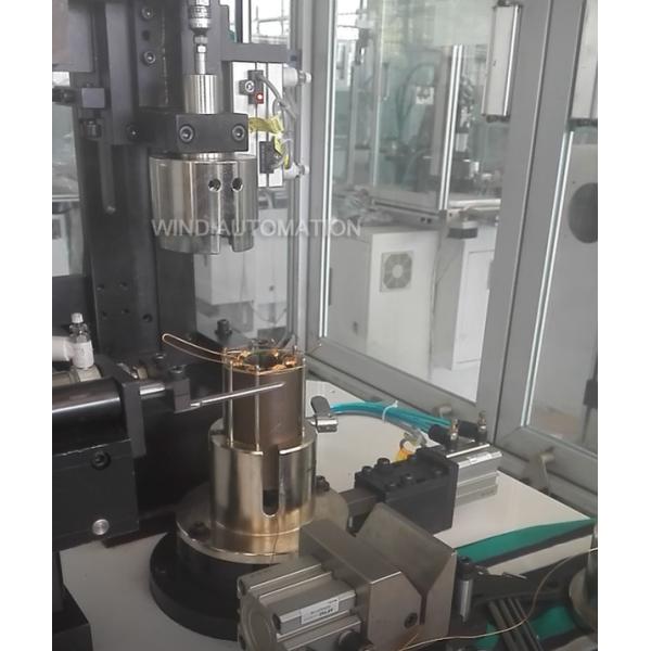Brushless Motor Inslot Stator Coil Needle Winding and Tapping Machine