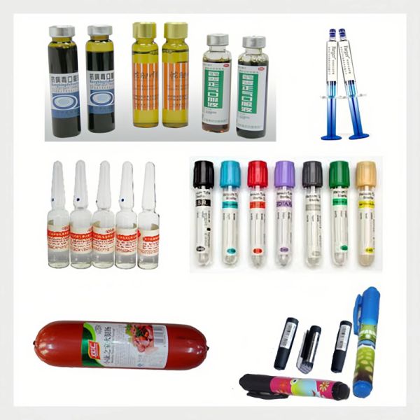 High Efficiency Horizontal Labeling Machine 50Hz Round Bottle Labeling Machine