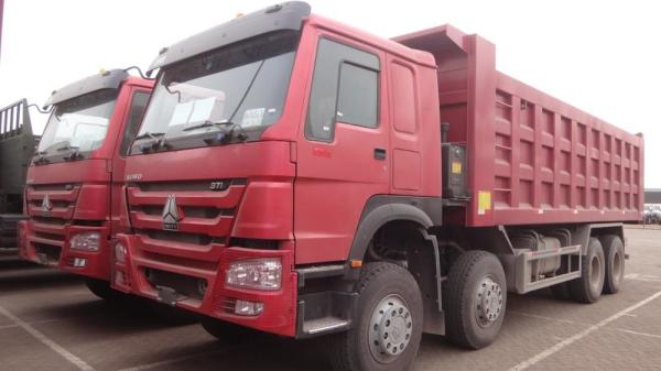 25 Ton Heavy Duty Dump Truck new 6x4 Howo Dump Tipper Truck Euro II/III Engine Red color